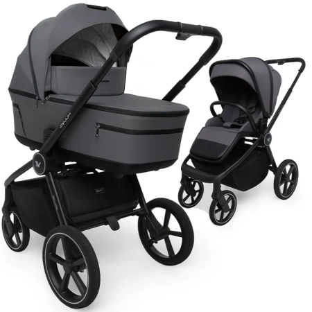 Muuvo Five Wózek Głęboko-Spacerowy + Cybex Cloud T I-Size Fotelik Samochodowy + Baza T