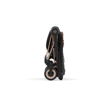 Cybex Coya Wózek Spacerowy Rama Rosegold Sepia Black + Cybex Coya Moskitiera Black