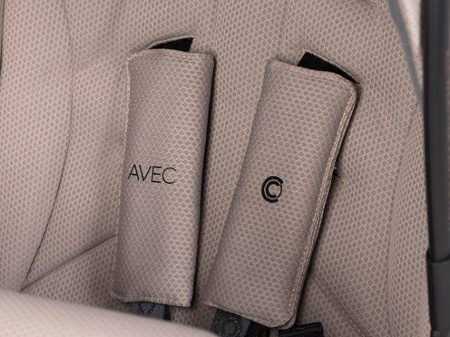 Cavoe Avec 2024 Wózek Spacerowy Bliźniaczy Taupe