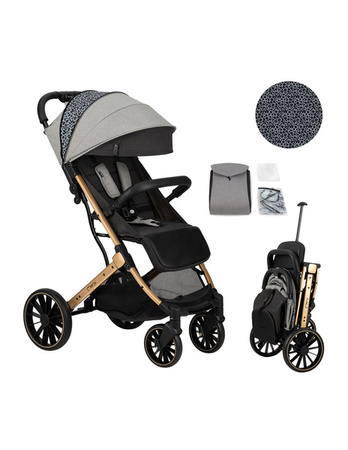 MoMi Estelle Dakar Wózek Spacerowy Leopard