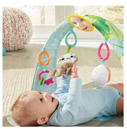 Fisher Price Sensoryczna Mata Leniwiec GNB52