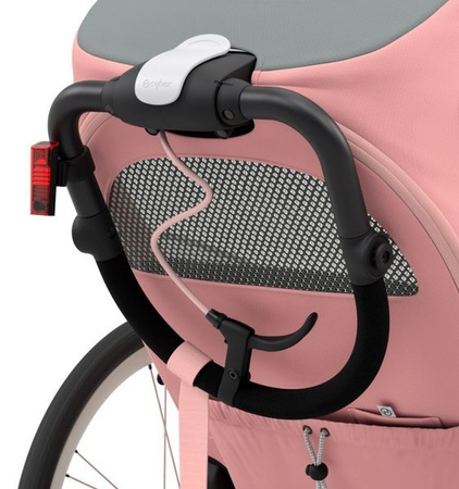 Cybex Zeno Siedzisko Przyczepki Do Biegania Do Roweru Cybex Sports Silver Pink