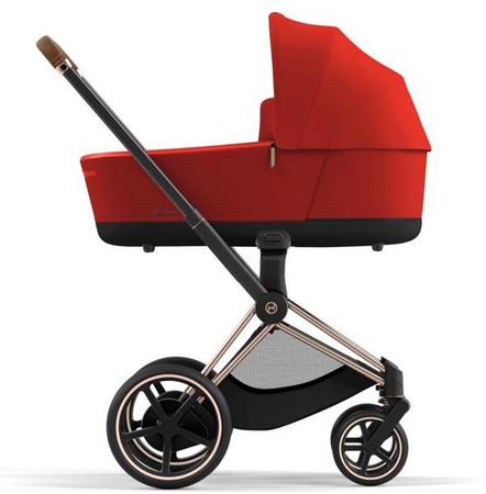 Cybex e-Priam 4.0 Wózek Głęboko-Spacerowy Rama + Tapicerka + Gondola 2w1 Autumn Gold
