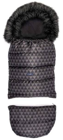 Zaffiro Grow Up 2.0 Śpiwór Do Wózka Plusz Geo Graphite