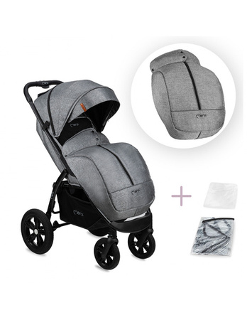 MoMi Miya Wózek Spacerowy Szary