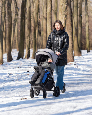 Carrello Bravo Plus 2023 Wózek Spacerowy Lake Blue