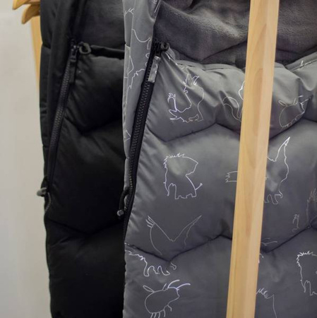 Petite&Mars Śpiworek Zimowy Warmy 4w1 Silvered Grey