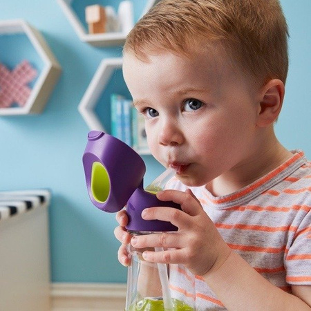 B. Box Butelka Tritanowa Ze Słomką 450 ml Lemon Sherbet