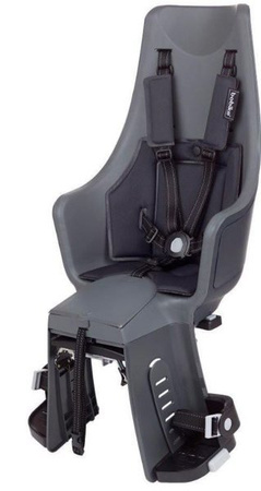 Bobike Fotelik Rowerowy Exclusive Maxi Plus na Bagażnik Urban Grey