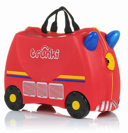 Trunki Jeżdżąca Walizeczka / Jeździk Wóz Strażacki Frank