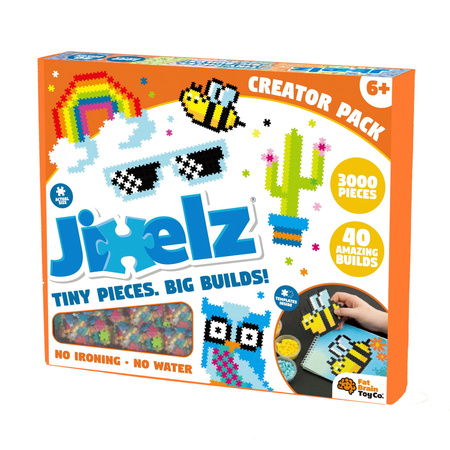 Fat Brain Toy Jixelz Puzzelki Pixelki Mega Zestaw Kreatora