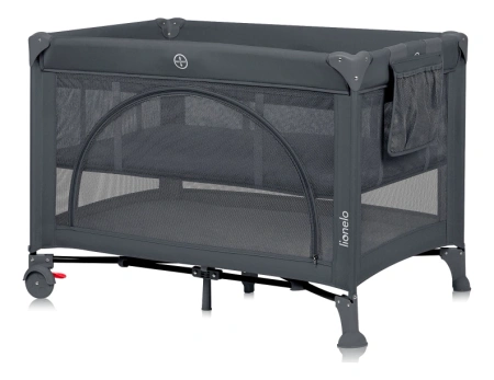 Lionelo Laura łóżeczko turystyczne Grey Concrete