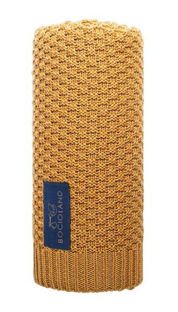 Bocioland Roma Kocyk Bambusowo-Bawełniany Musztarda BOC0266