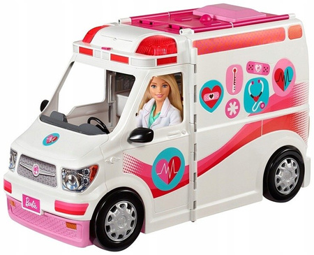 Mattel Barbie Mobilna Karetka ze Światłem i Dźwiękiem FRM19