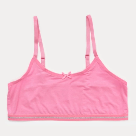 Yo! Stanik Top Dziewczęcy Rozmiar M Różowy