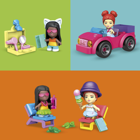 Mega Bloks Barbie Plażowanie w Malibu GWR79