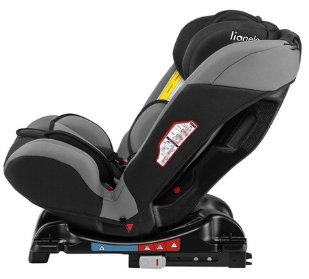 Lionelo Sander Fotelik Samochodowy 0-36kg RWF Grey