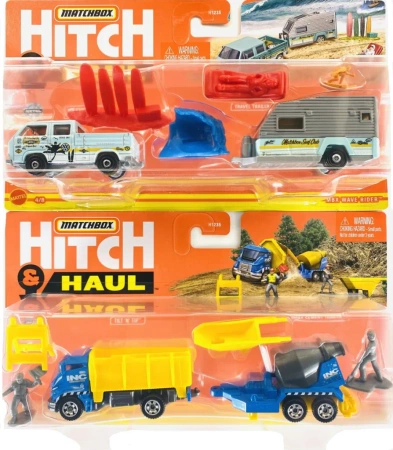 Matchbox Hitch Haul Betoniarka Wywrotka HFH84
