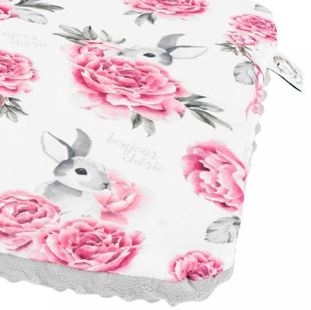 Bonjour Cherie Poduszka Przedszkolaka z minky glacier gray rozmiar 40x60 cm Łapacze Snów