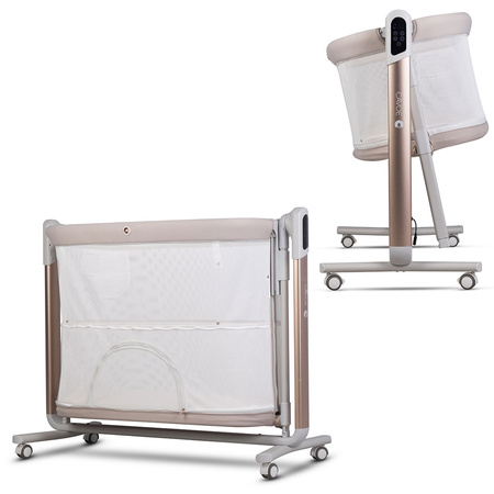 Cavoe Elektryczna kołyska łóżeczko 4w1 COQ Cashmere
