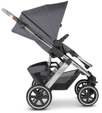 ABC Design Salsa 4 Air Wózek Głęboko-spacerowy 2w1 + akcesoria 2023 Asphalt