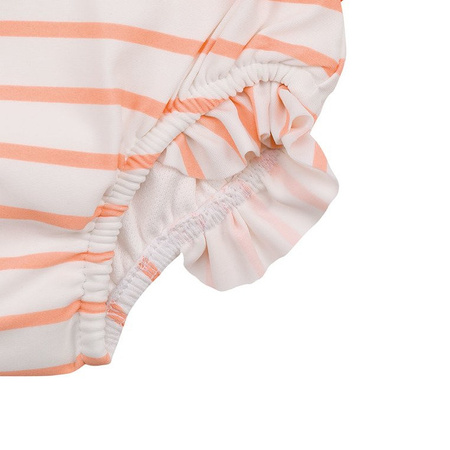 Lassig Kostium do pływania dwuczęściowy z wkładką chłonną Sailor peach UV 50+