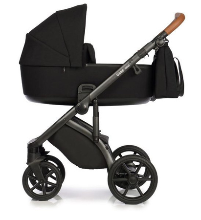 Roan Bass Next Wózek Głęboko-Spacerowy 2w1 Black