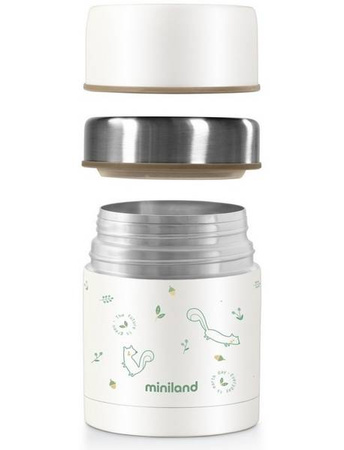 Miniland Termos do Posiłków ECO-Friendly 600ml Wiewiórka