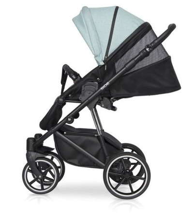 Riko Side Wózek Głęboko-Spacerowy 2w1 Nugat