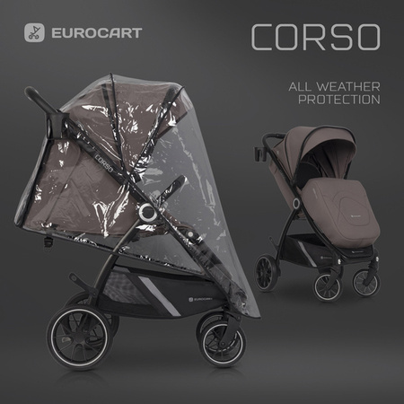 Euro-Cart Corso Wózek Spacerowy Taupe 2023