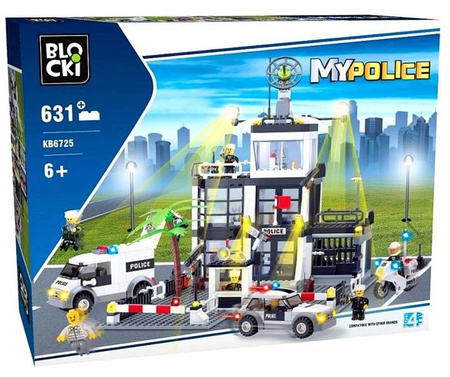 Klocki Blocki MyPolice Duzy Komisariat 631 el.