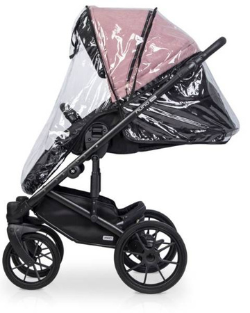 Riko Nuno Pro Wózek Głęboko-Spacerowy 2w1 z Miękką Gondolą Rose