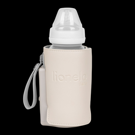 Lionelo Thermup Go Plus Przenośny Podgrzewacz Do Butelek Beige Sand