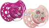 Lovi Dynamiczny Smoczek Uspokajający Silikonowy 0-3m 2szt. 22/841 Folky Girl