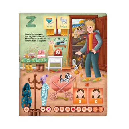 Czytaj z Albikiem. Szumią liście. Interaktywna Pomoc Logopedyczna 3+