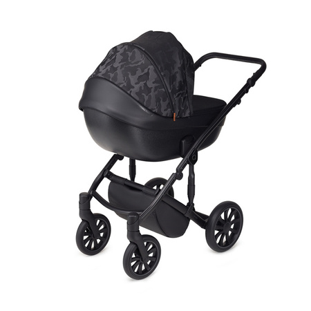 Anex M/Type Special Edition Wózek Głęboko-Spacerowy Hide + Cybex Aton B2 i-Size Fotelik Samochodowy 0-13kg + Baza One Volcano Black