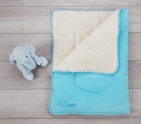 CUDDLECO DWUSTRONNY KOCYK COMFI 105 x 72,5 CM NIEBIESKI