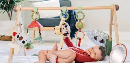 Tiny Love Gimnastyka Dla Bobasa Z Drewnianym Stojakiem Boho Chic