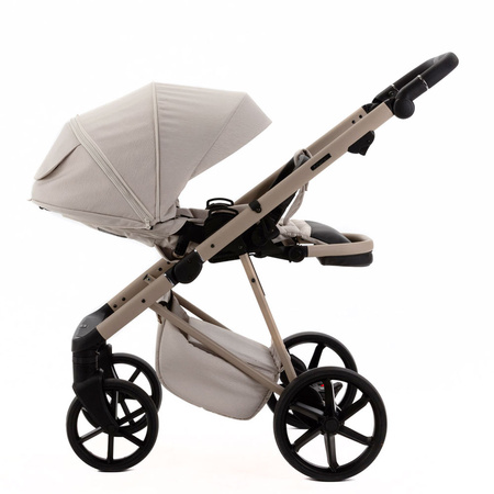 Adamex Delta Natura 4 Wózek Głęboko-Spacerowy Vanilla