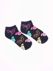 YoClub! Skarpety Spoksy Stopki Bawełniane Pieski  27/30