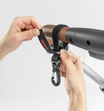 REER Uchwyt na Rzep Karabińczyk Hak do Wózka 2szt