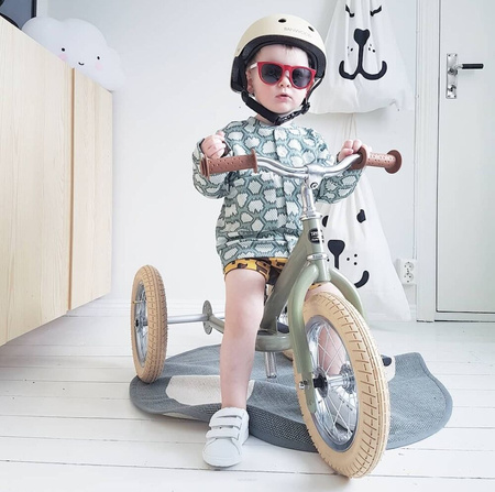 Trybike Pierwszy Rowerek Trójkołowy Dziecięcy Biegowy 2w1 Zielony Matowy