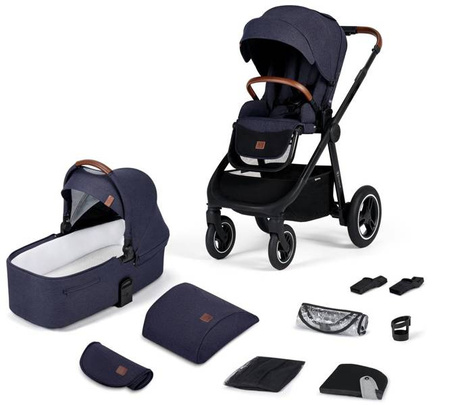 Kinderkraft Everyday Wózek Wielofunkcyjny 2w1 Denim