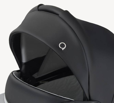 Anex Eli Wózek Głęboko-Spacerowy No.5 + Cybex Aton B2 i-Size Fotelik Samochodowy 0-13kg + Baza One Volcano Black