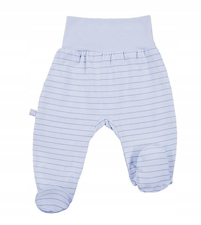 Eevi Tiny Półśpiochy 3-PAK Rozmiar 50 Odcienie Niebieskiego i Białego