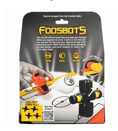 Fat Brain Toy Foosbots Piłkarzyki Zestaw Dla 2 Graczy