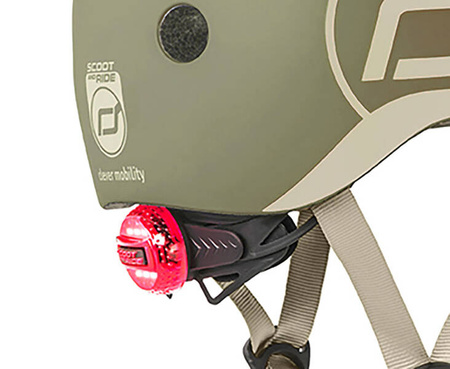 Scootandride Kask XXS-S Dla Dzieci 1-5 Lat Olive