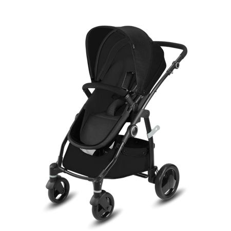 Cybex Cbx Leotie Pure + Shima zestaw 3w1 Wózek Głęboko-spacerowy + Fotelik Samochodowy 0-13kg Smoky Anthracite