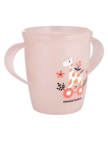 Canpol Babies Kubek z Uchwytami Toys 250 ml Koralowy 2/101_pin