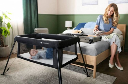 Kinderkraft Cami Łóżeczko Turystyczne Grey